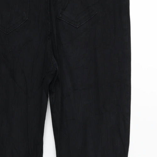 Preworn Womens Black  Denim Jegging Jeans Size 12 L27 in