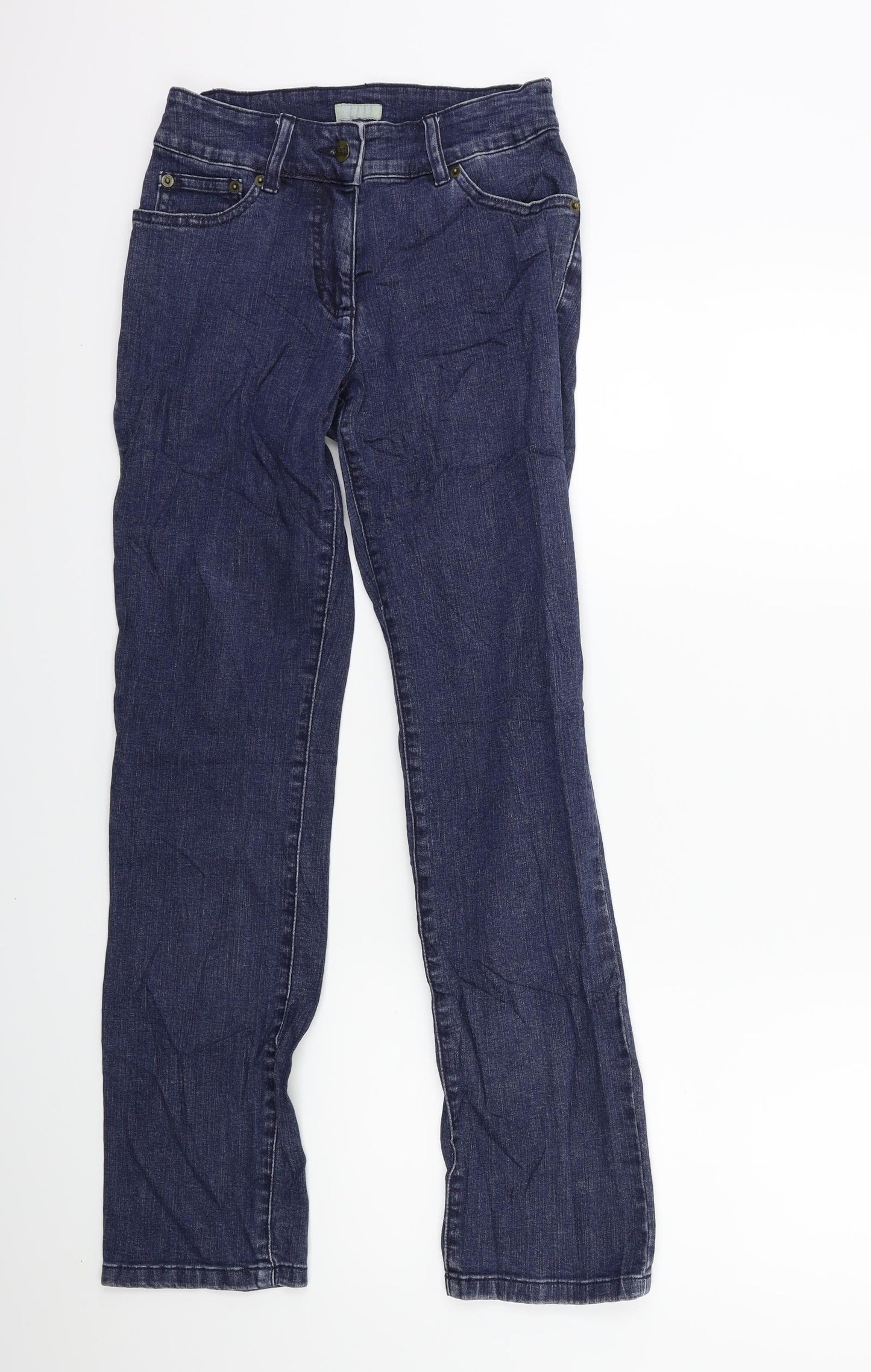 Cheer Womens Blue  Denim Straight Jeans Size 8 L28 in