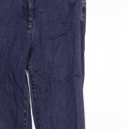 Cheer Womens Blue  Denim Straight Jeans Size 8 L28 in