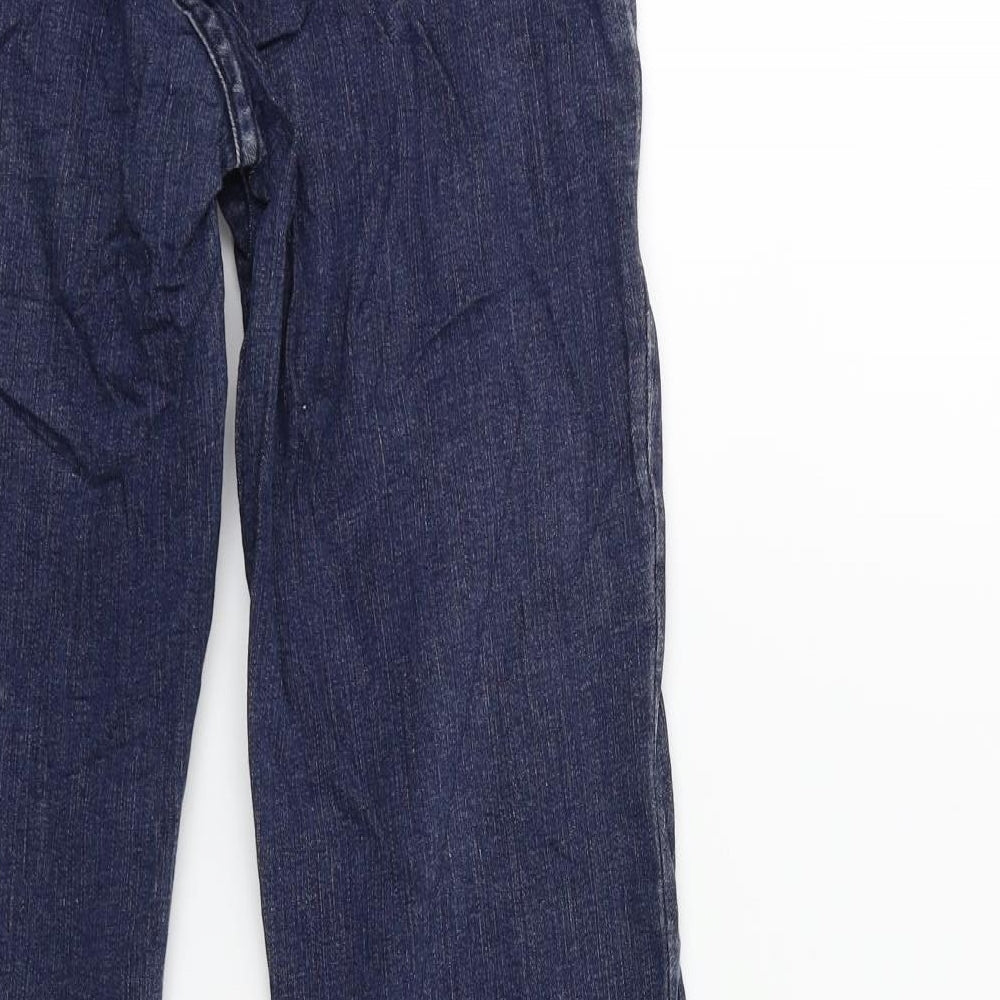Cheer Womens Blue  Denim Straight Jeans Size 8 L28 in