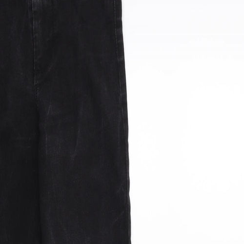 Denim & Co. Womens Black  Denim Skinny Jeans Size 10 L28 in