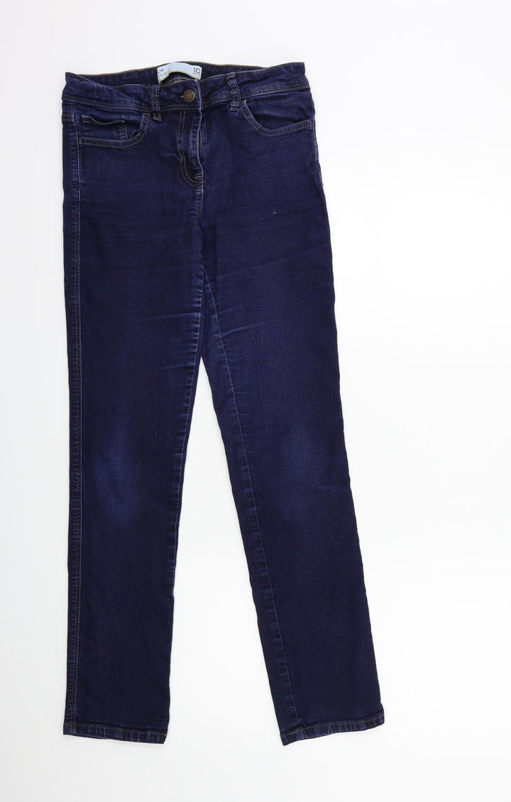 NEXT Womens Blue  Denim Skinny Jeans Size 10 L29 in