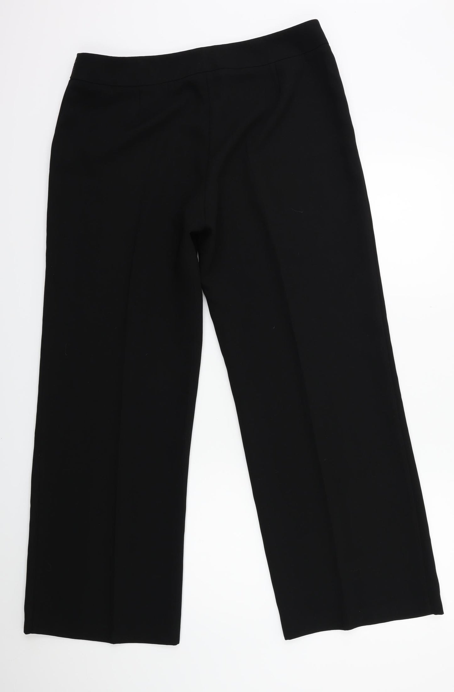 Marks and Spencer Womens Black   Trousers  Size 16 L30 in