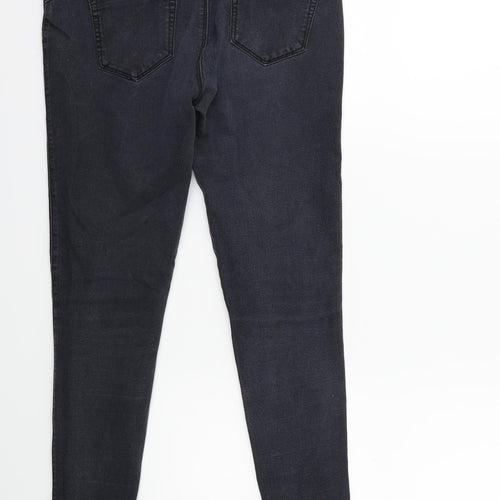 Denim & Co. Womens Grey  Denim Jegging Jeans Size 8 L25 in