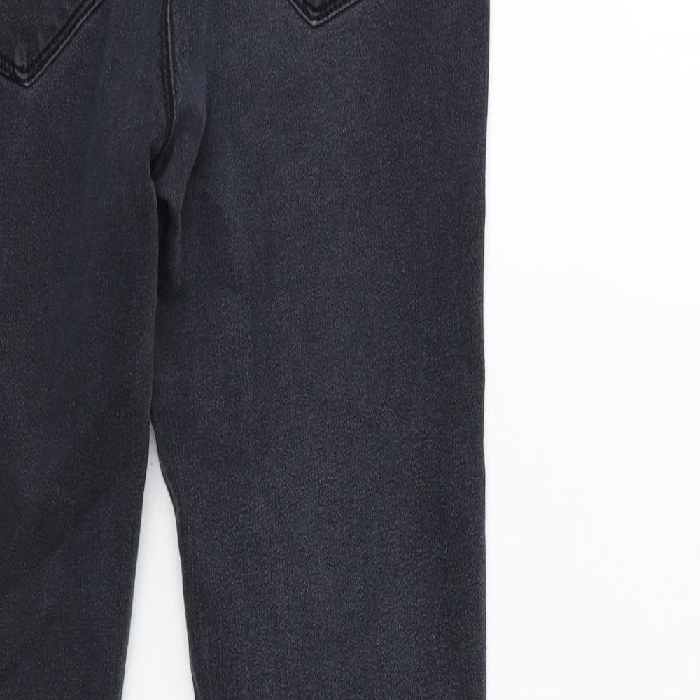 Denim & Co. Womens Grey  Denim Jegging Jeans Size 8 L25 in