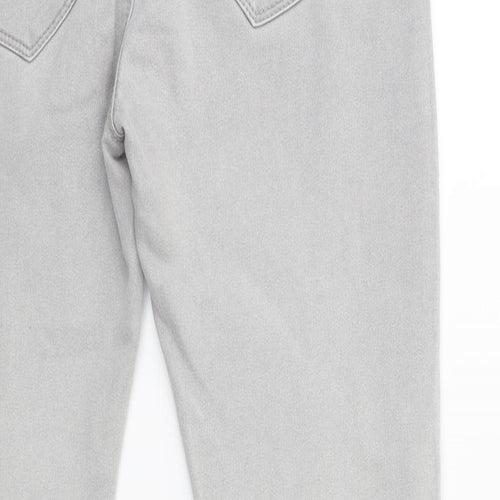 Denim & Co. Womens Grey  Denim Jegging Jeans Size 8 L29 in