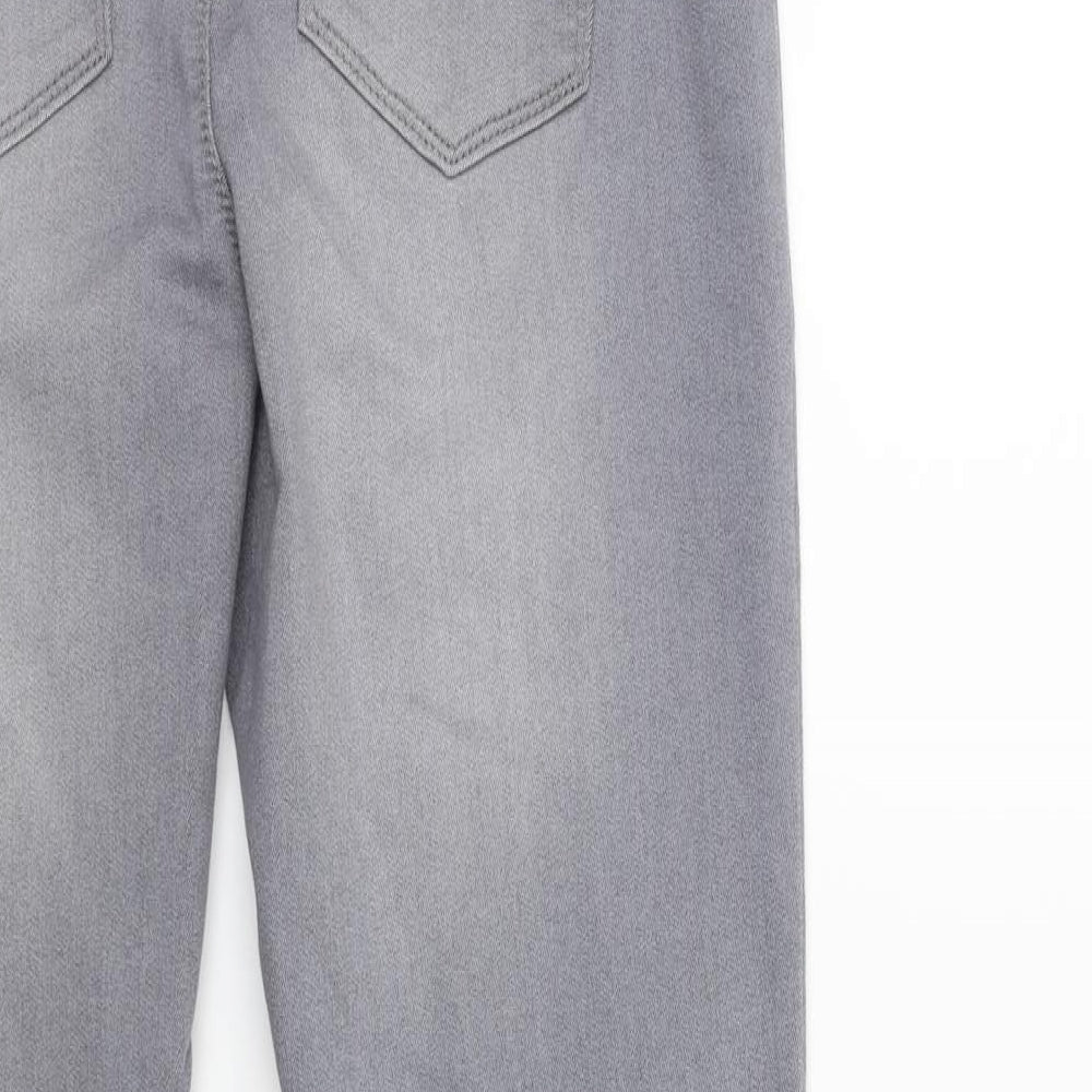 pep& co Womens Grey  Denim Jegging Jeans Size 8 L29 in