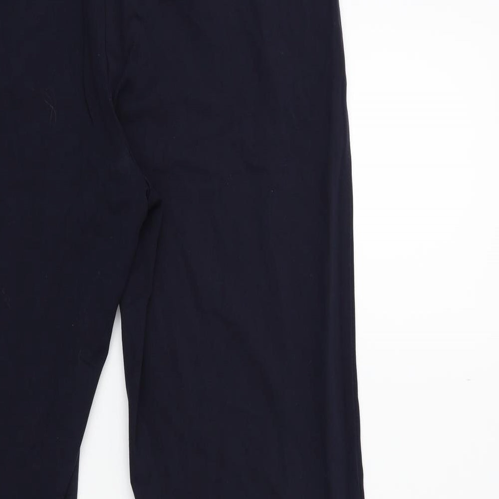 Marks and Spencer Womens Blue   Trousers  Size 14 L29 in