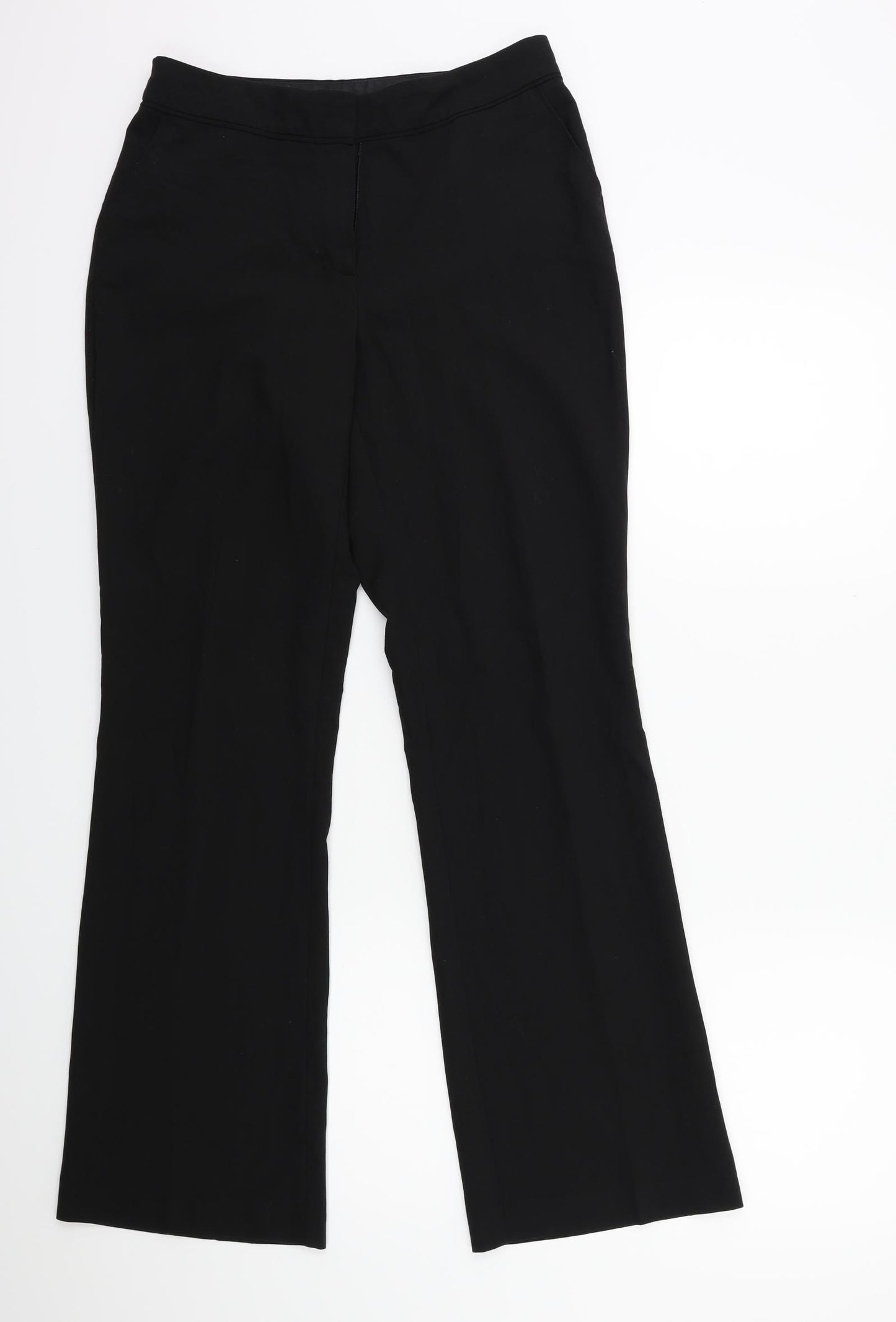 Red Herring Womens Black   Trousers  Size 10 L30 in