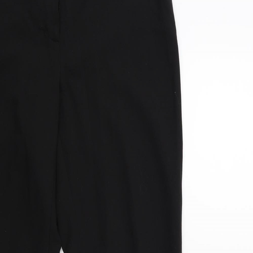 Red Herring Womens Black   Trousers  Size 10 L30 in