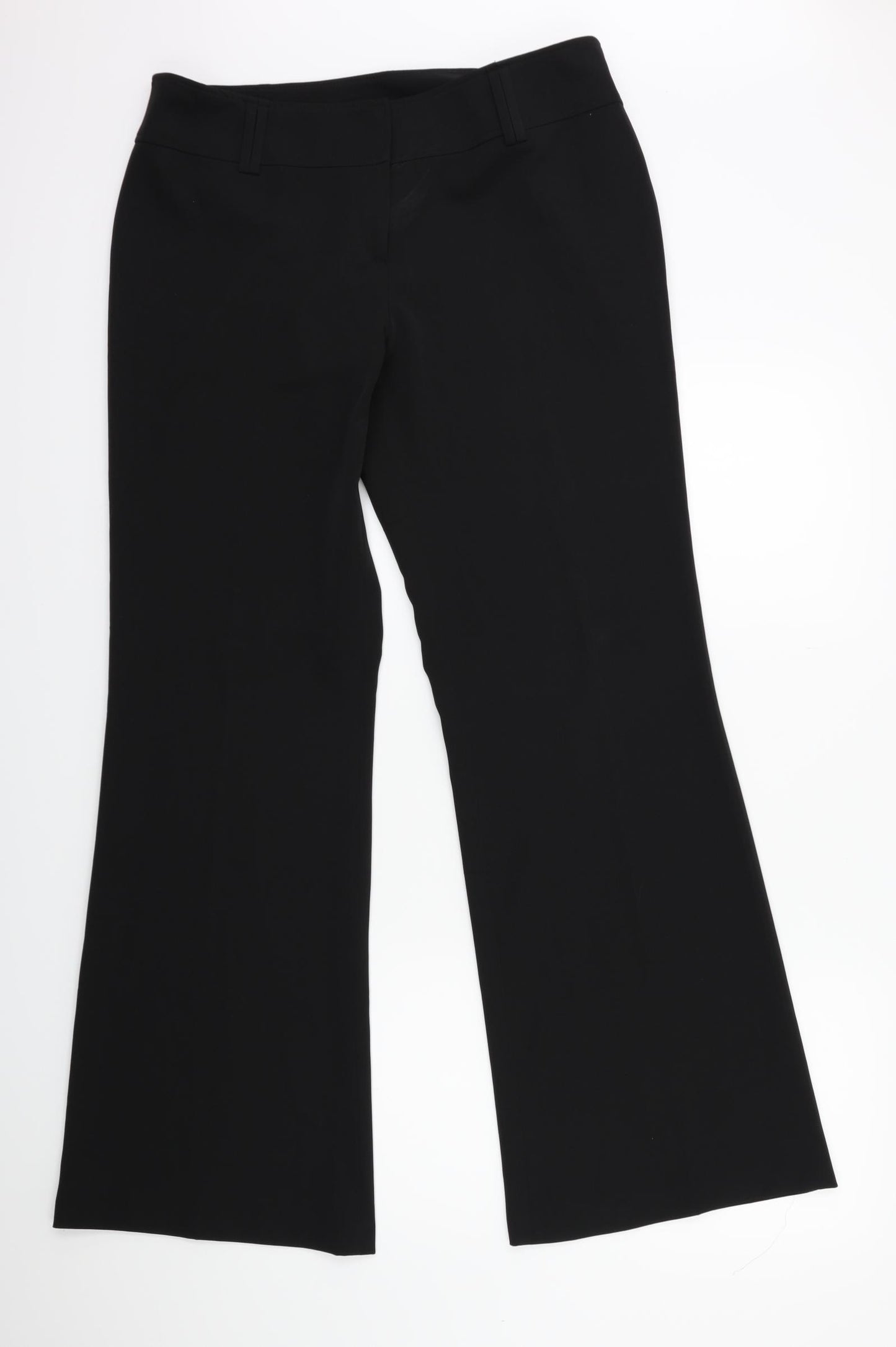 Preworn Womens Black   Trousers  Size 34 in L30 in