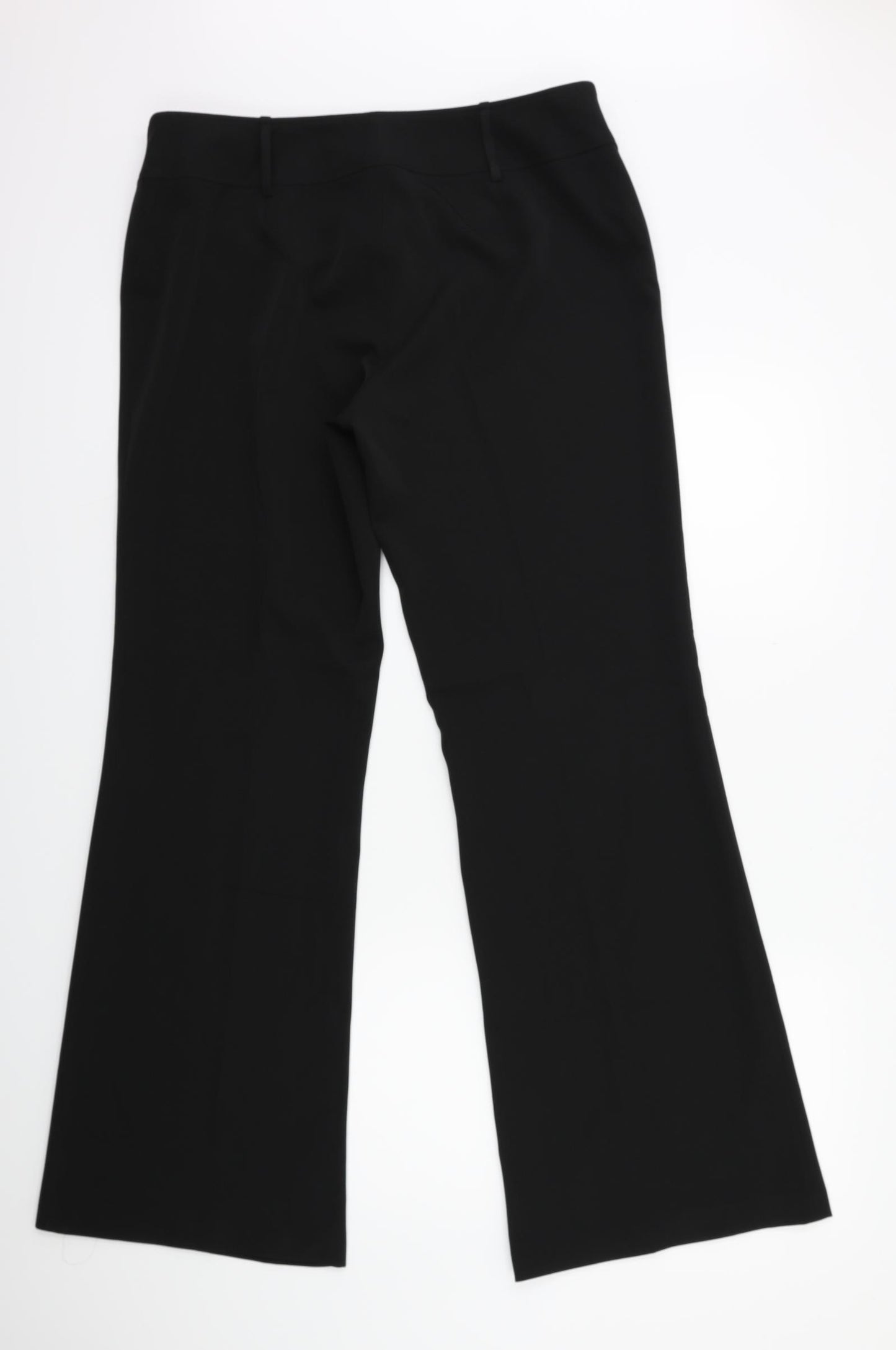 Preworn Womens Black   Trousers  Size 34 in L30 in