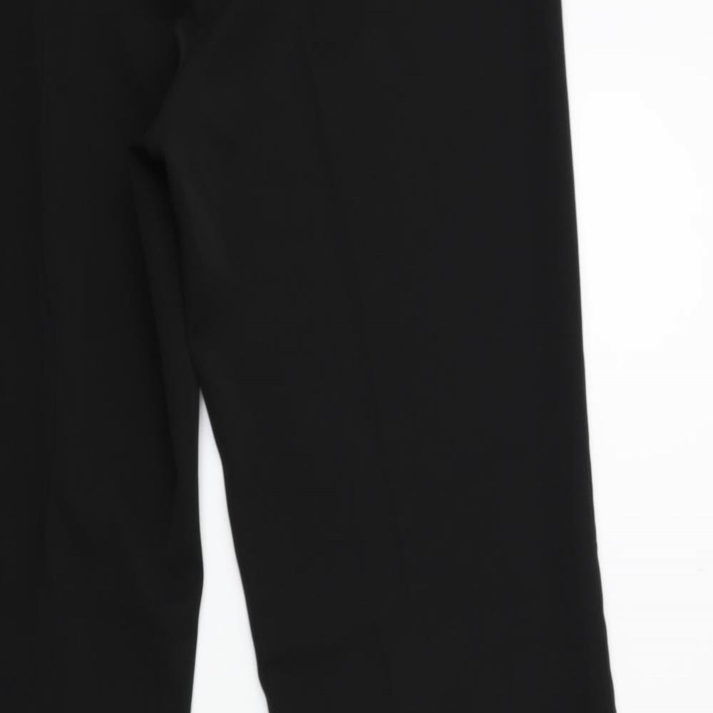 Preworn Womens Black   Trousers  Size 34 in L30 in