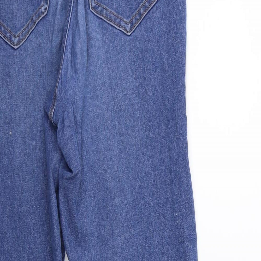 Topshop Womens Blue  Denim Skinny Jeans Size 26 in L32 in