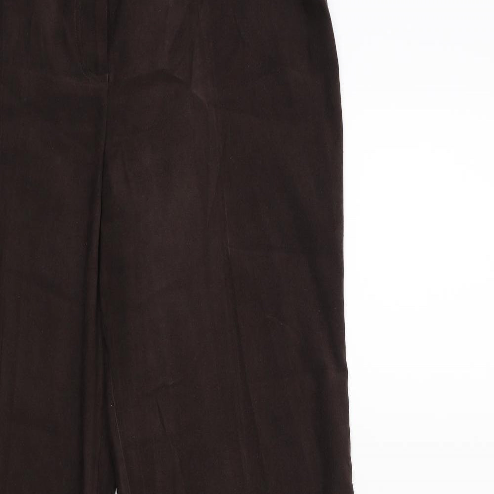 George Womens Brown   Trousers  Size 14 L31 in