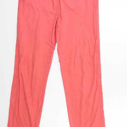 George Womens Pink  Denim Jegging Jeans Size 14 L30 in