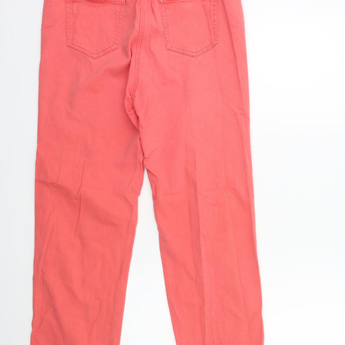 George Womens Pink  Denim Jegging Jeans Size 14 L30 in