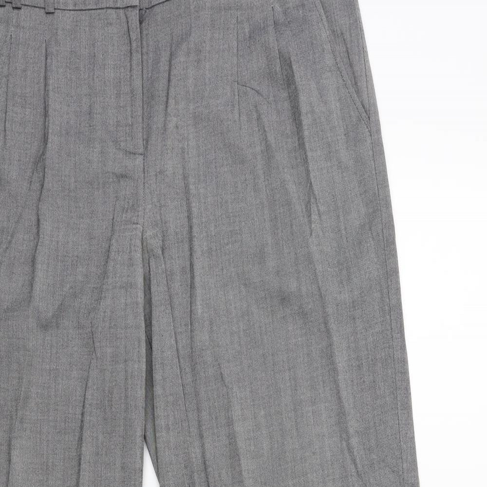 Atmosphere Womens Grey   Trousers  Size 14 L30 in