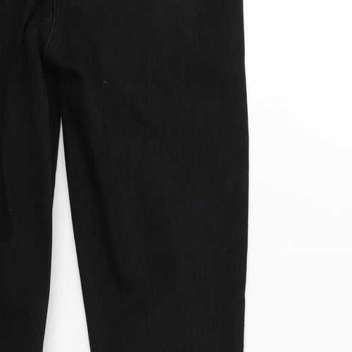NEXT Womens Black  Denim Skinny Jeans Size 12 L29 in
