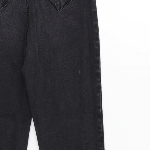 Denim & Co. Womens Black  Denim Skinny Jeans Size 10 L25 in