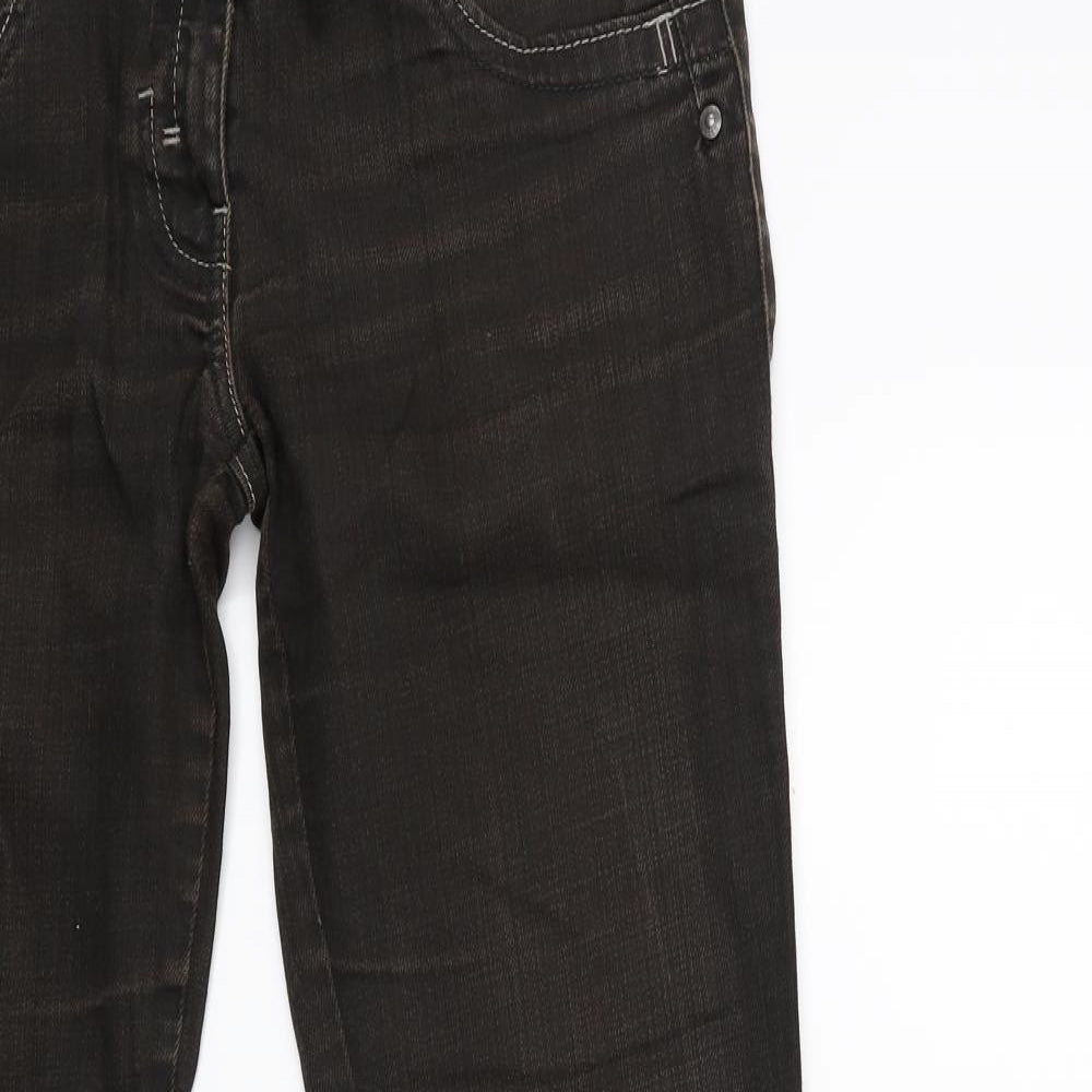 NEXT Womens Brown  Denim Bootcut Jeans Size 10 L29 in