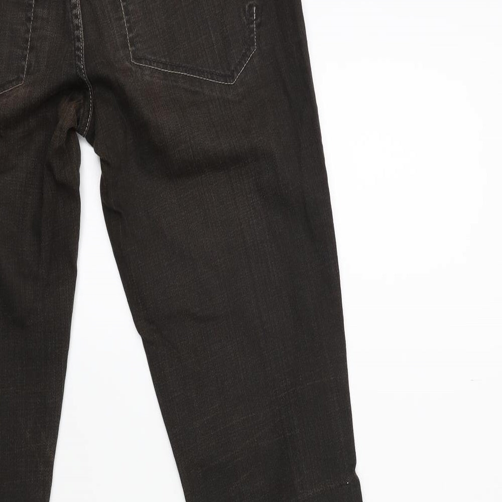 NEXT Womens Brown  Denim Bootcut Jeans Size 10 L29 in