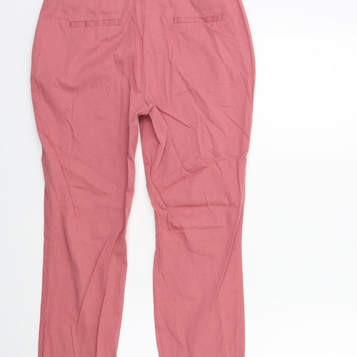 Primark Womens Pink   Trousers  Size 10 L25 in
