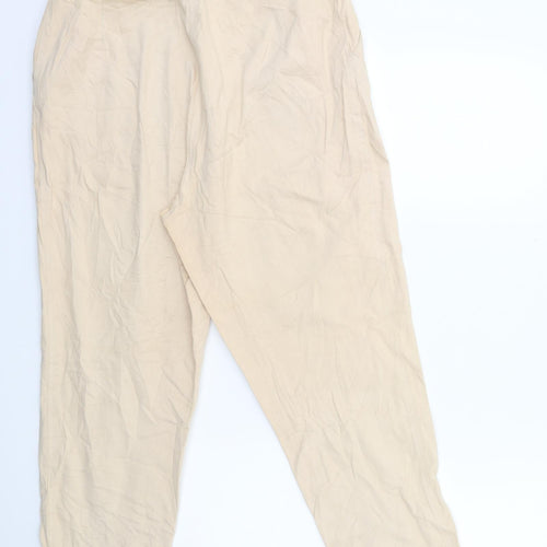 C&A Womens Beige   Trousers  Size 18 L27 in