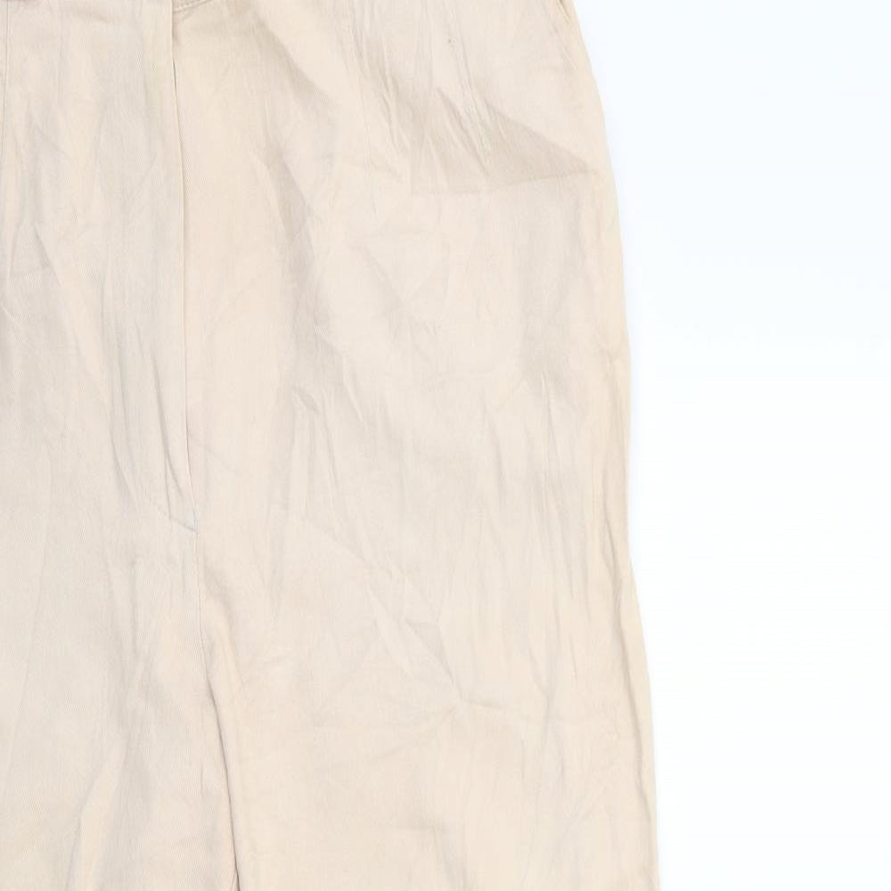 C&A Womens Beige   Trousers  Size 18 L27 in