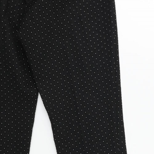 NEXT Womens Black   Trousers  Size 10 L26 in