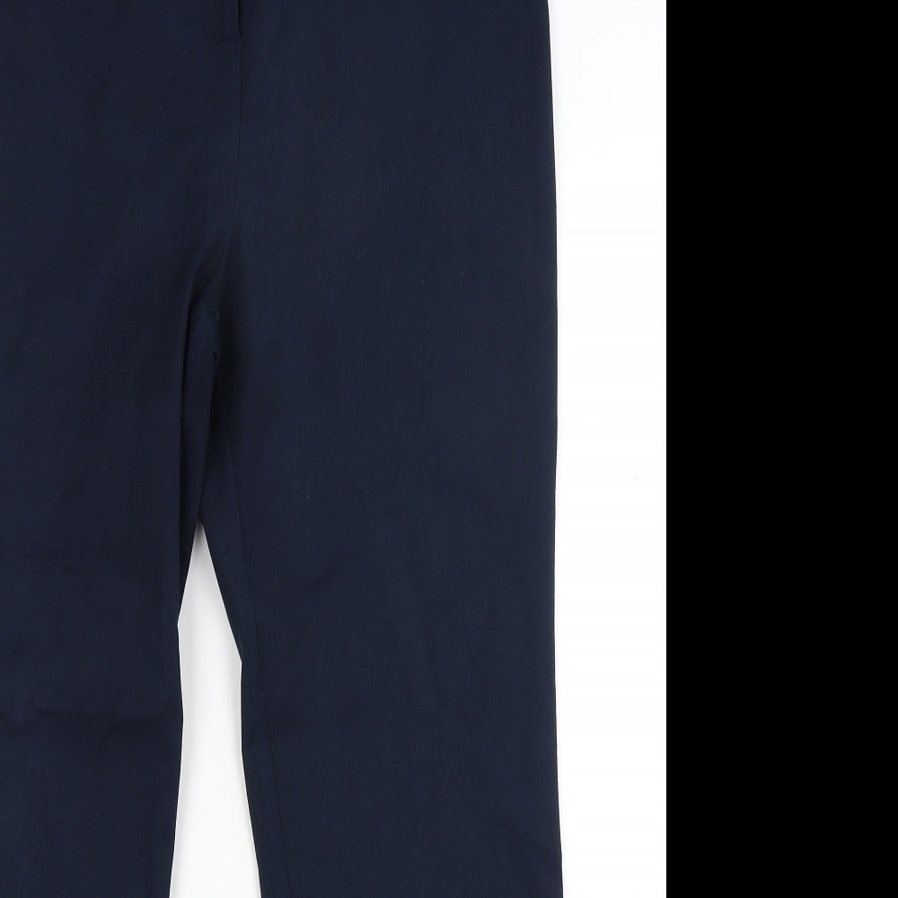 Peruna Womens Blue   Trousers  Size 14 L26.5 in