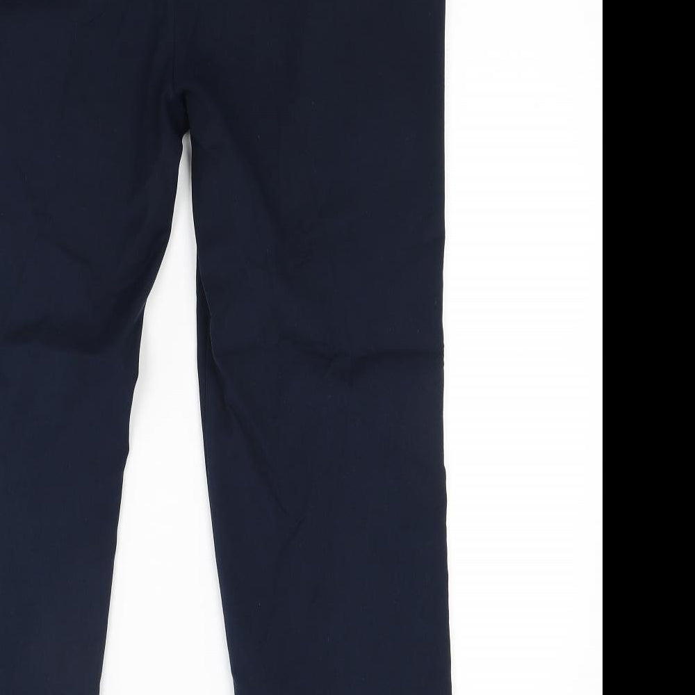 Peruna Womens Blue   Trousers  Size 14 L26.5 in