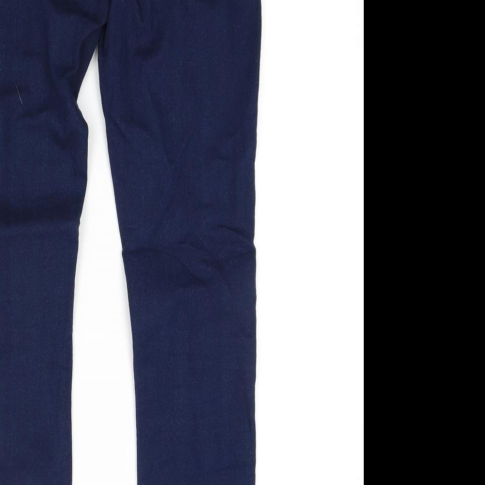Primark Womens Blue  Denim Jegging Jeans Size 10 L26 in