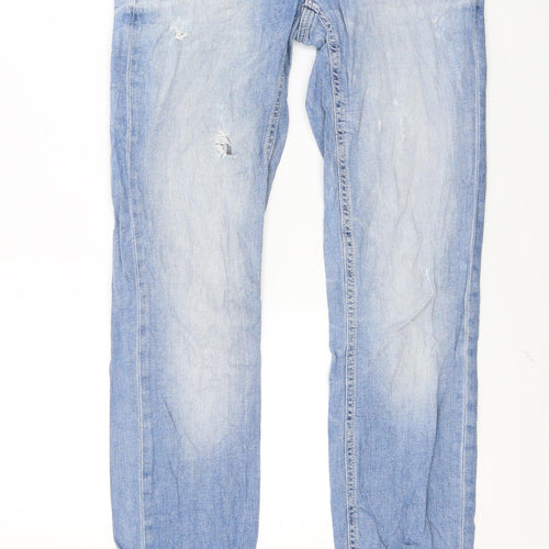 EDC Womens Blue  Denim Skinny Jeans Size 27 in L32 in
