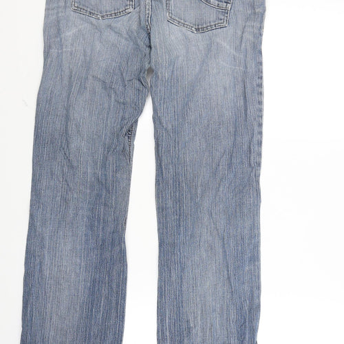S oliver Womens Blue  Denim Straight Jeans Size 12 L28 in