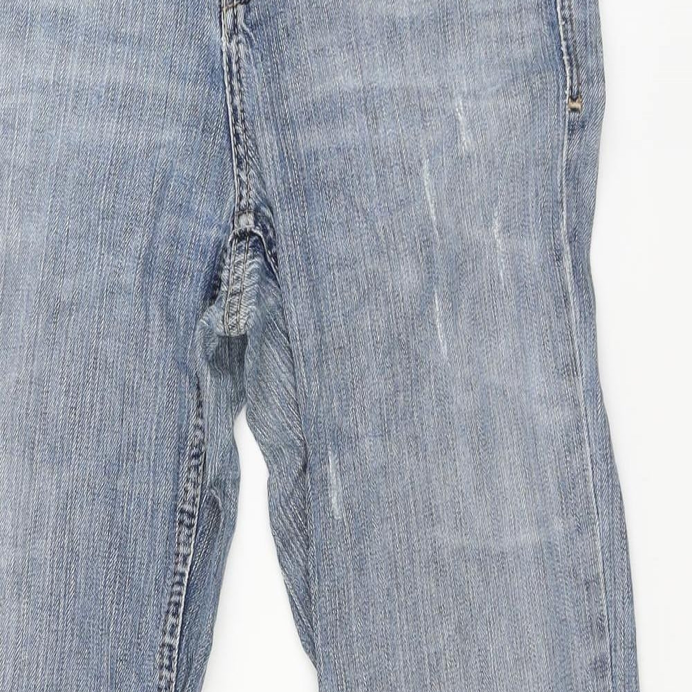 S oliver Womens Blue  Denim Straight Jeans Size 12 L28 in