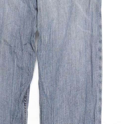 S oliver Womens Blue  Denim Straight Jeans Size 12 L28 in