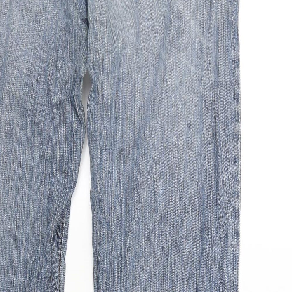 S oliver Womens Blue  Denim Straight Jeans Size 12 L28 in
