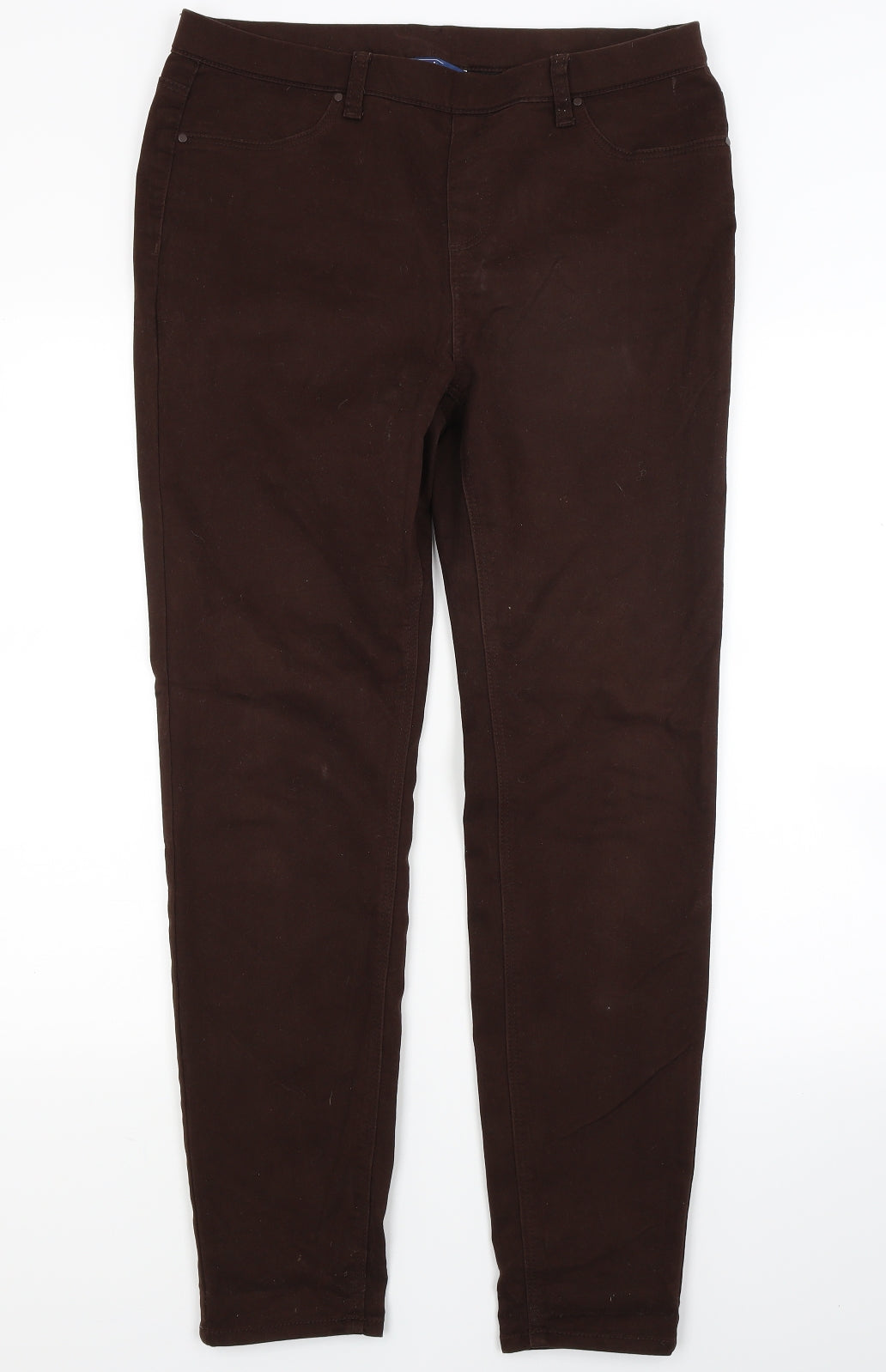 BHS Womens Brown   Jegging Jeans Size 14 L27 in