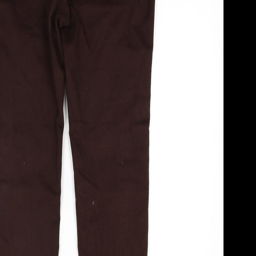 BHS Womens Brown   Jegging Jeans Size 14 L27 in