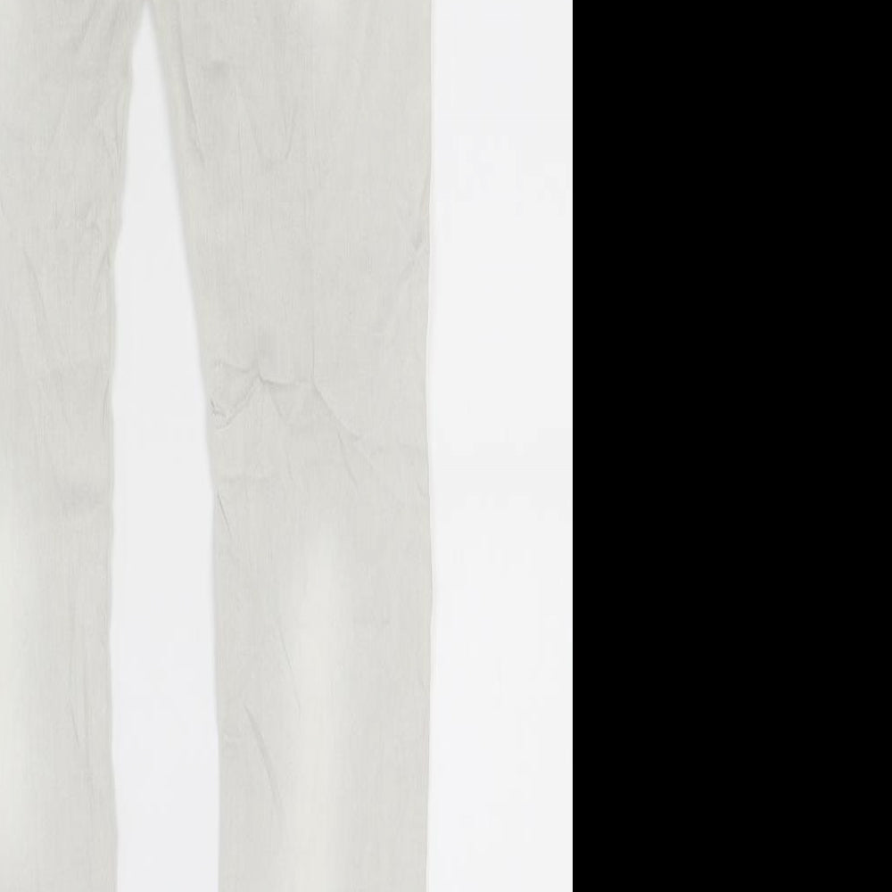 Daysie Denim Womens White  Denim Skinny Jeans Size 8 L28 in
