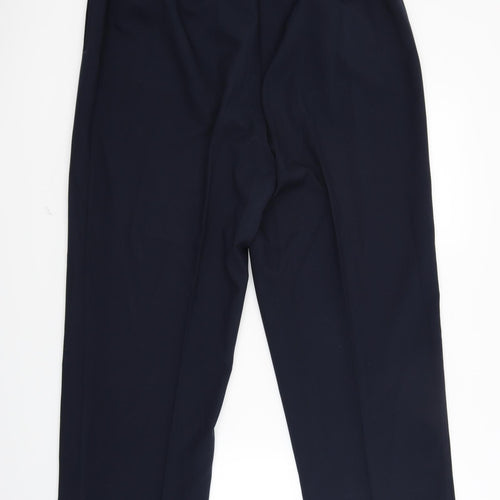 BHS Womens Blue   Trousers  Size 18 L27 in