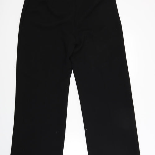 Marks and Spencer Womens Black   Trousers  Size 14 L28 in