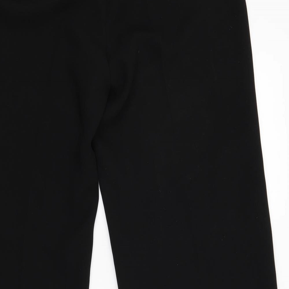 Marks and Spencer Womens Black   Trousers  Size 14 L28 in
