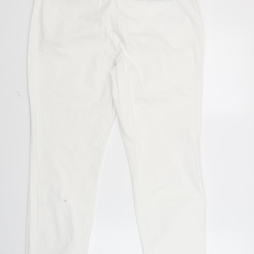 Preworn Womens White   Trousers  Size 30 in L25 in