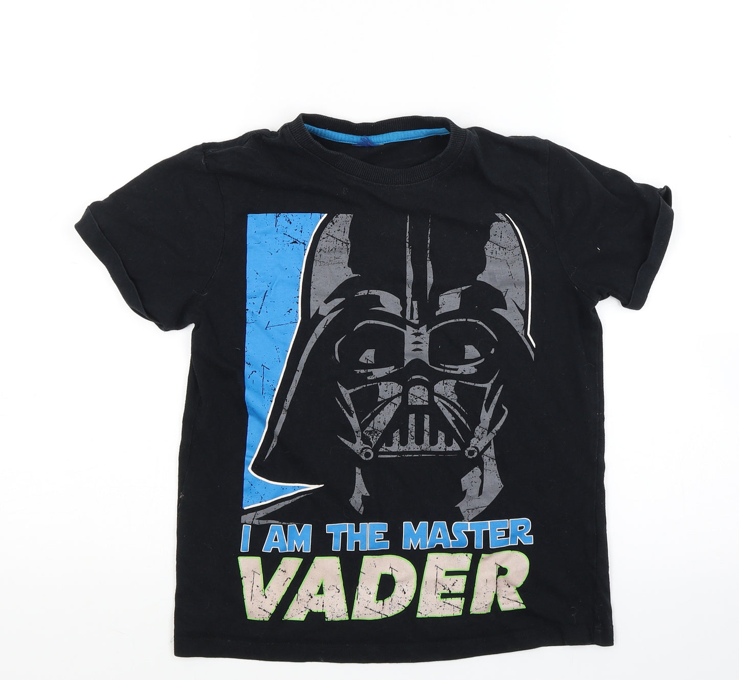 Star Wars Boys Black   Basic T-Shirt Size 10-11 Years  - Darth Vader Star Wars