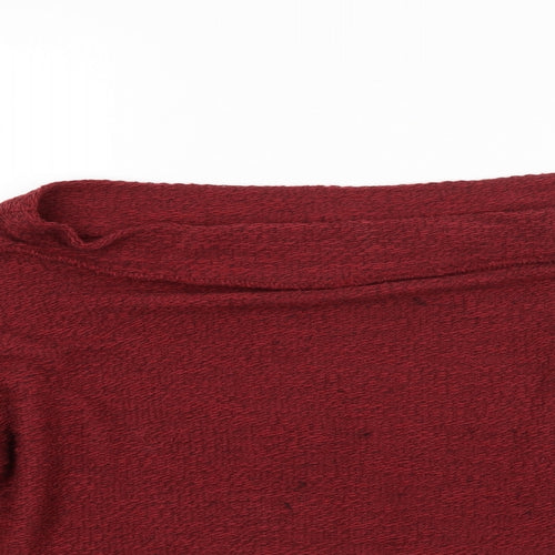 New Look Girls Red  Knit Pullover Jumper Size 14 Years