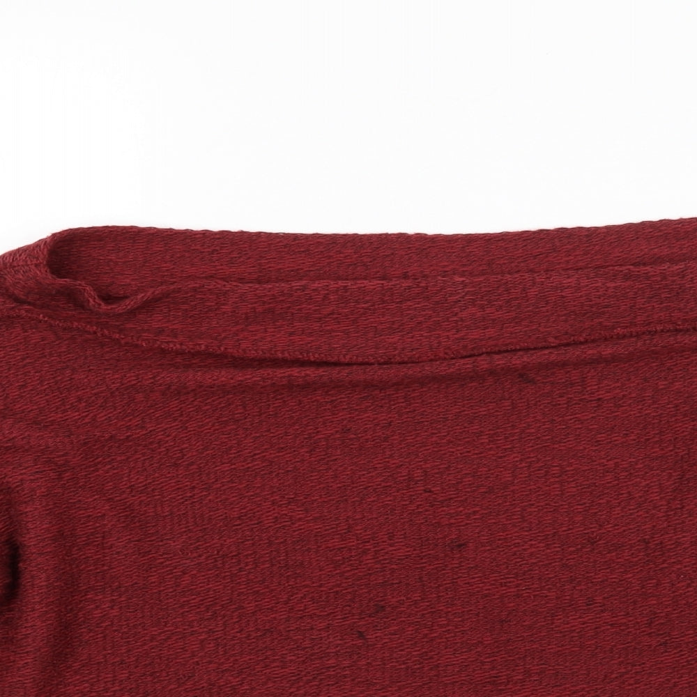 New Look Girls Red  Knit Pullover Jumper Size 14 Years