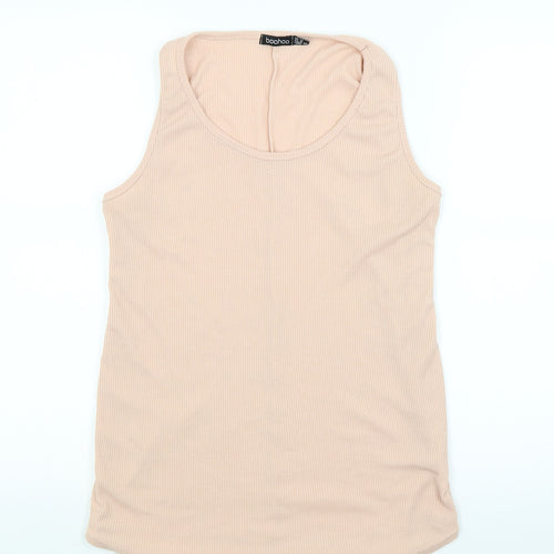 Boohoo Womens Pink   Basic Tank Size 12