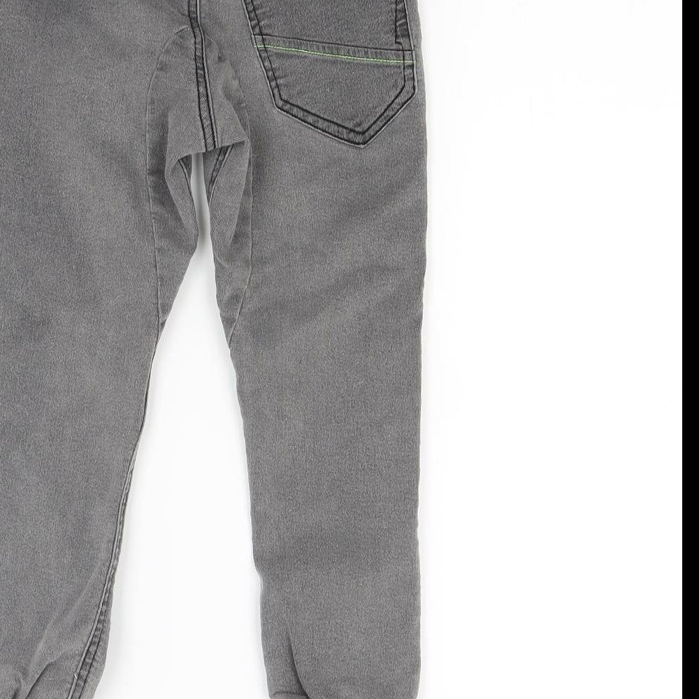Hullabaloo Boys Grey  Denim Jegging Jeans Size 4-5 Years